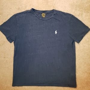 Polo Ralph Lauren Grey T Shirt Mens Medium 100% Cotton